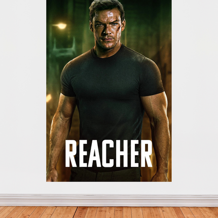 « Reacher » – Affiche officielle, série d’action et suspense