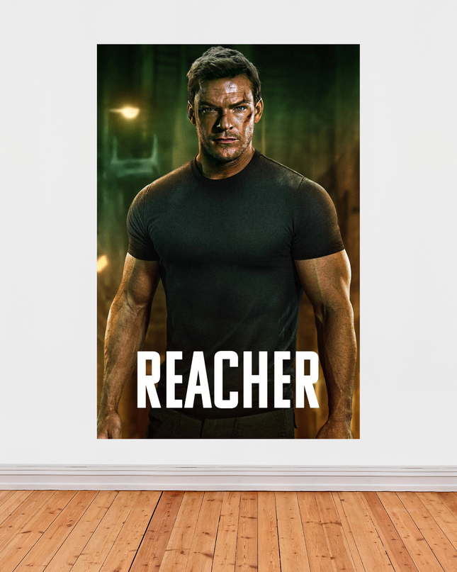 « Reacher » – Affiche officielle, série d’action et suspense