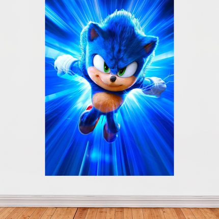 « Sonic the Hedgehog » – Affiche officielle du film culte SEGA