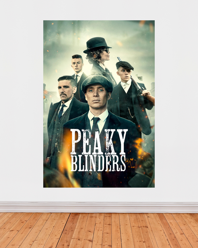 Affiche « Peaky Blinders » – Poster vintage de la série culte