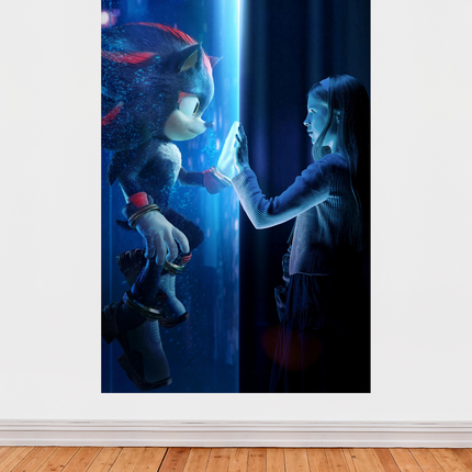 Affiche « Sonic – Réalité parallèle » – Poster stylisé inspiré de l’univers Sonic