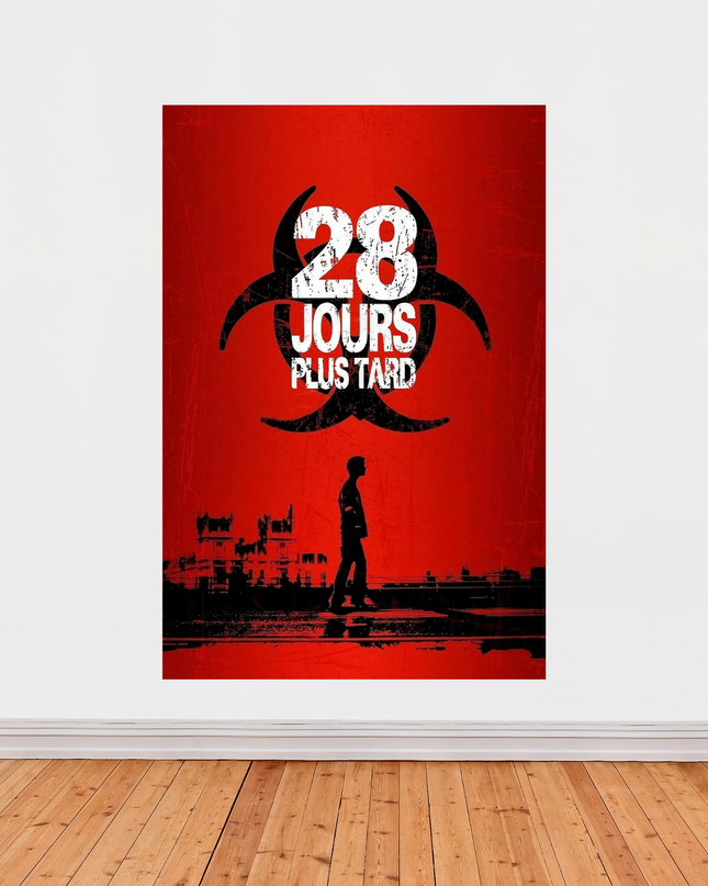 Affiche « 28 Jours Plus Tard » – Poster culte apocalyptique (2002)