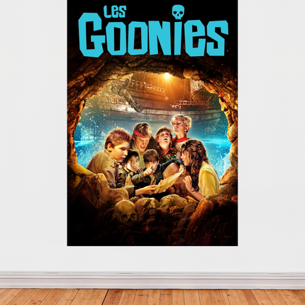 Affiche « Les Goonies » – Poster vintage du film culte d’aventure (1985)