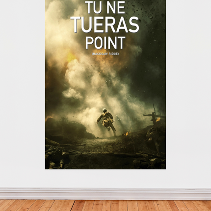 Affiche « Tu ne tueras point » – Film de guerre poignant (Hacksaw Ridge)