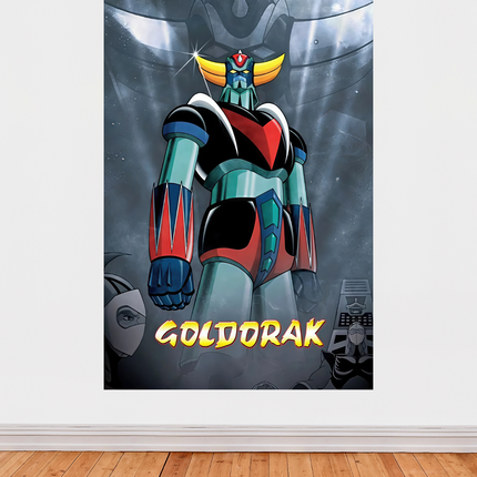 Affiche « Goldorak » – Robot culte de l'animation japonaise