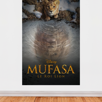 Affiche « Mufasa – Le Roi Lion » – Héritage et émotion au cœur de la savane