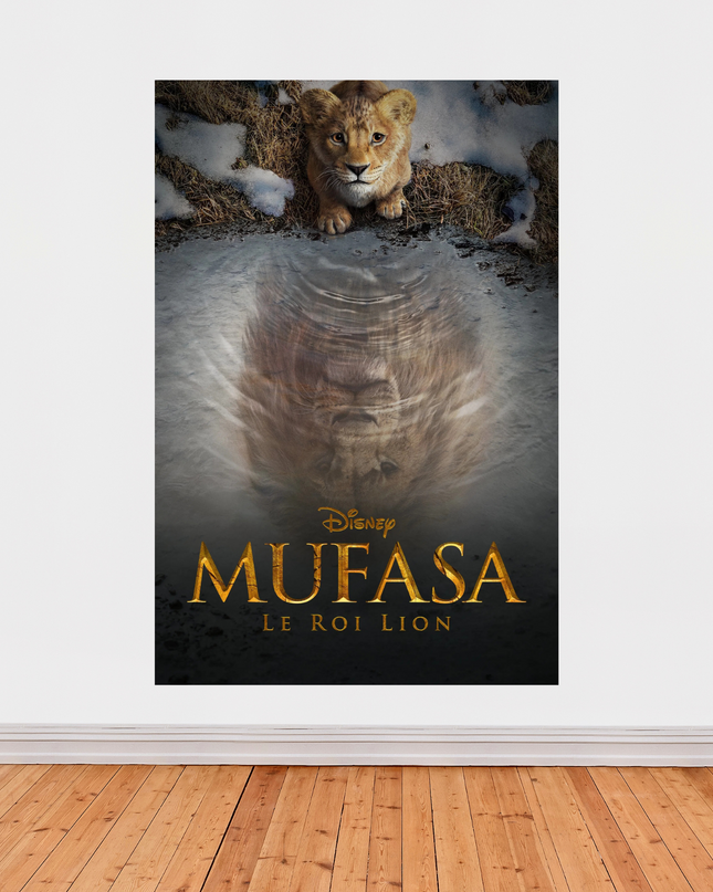 Affiche « Mufasa – Le Roi Lion » – Héritage et émotion au cœur de la savane
