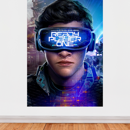 Affiche « Ready Player One » – L’univers virtuel selon Spielberg