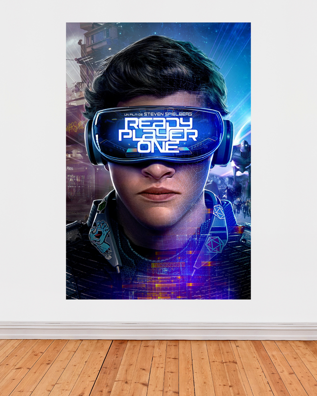 Affiche « Ready Player One » – L’univers virtuel selon Spielberg