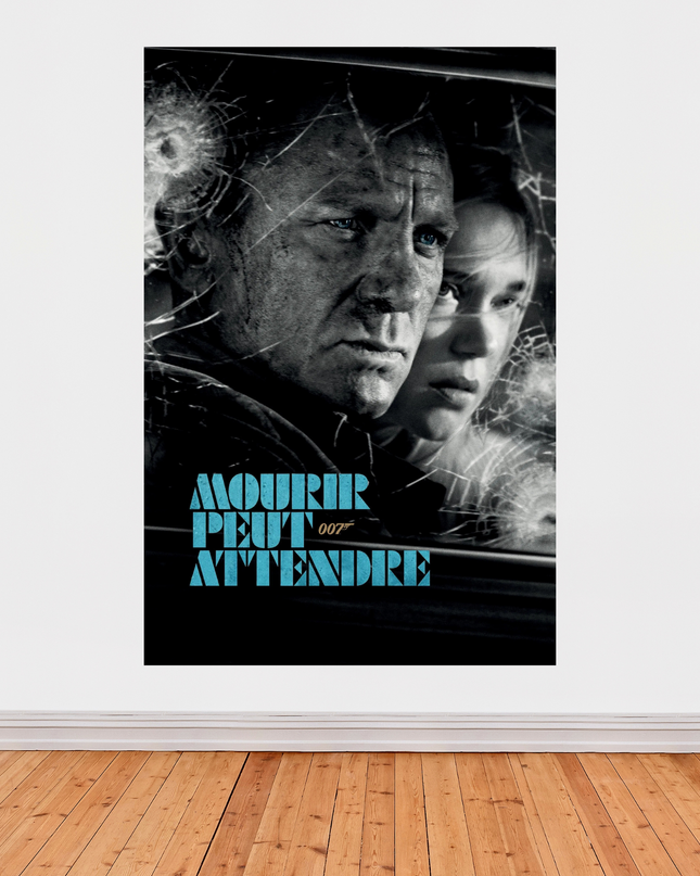 Affiche « Mourir peut attendre » – 007, ultime mission de Bond