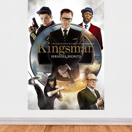 Affiche « Kingsman – Services Secrets » – Espions chics & chocs