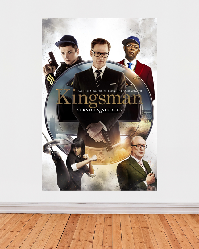 Affiche « Kingsman – Services Secrets » – Espions chics & chocs