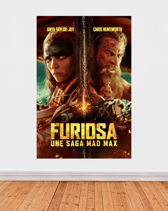 Affiche « Furiosa – Une saga Mad Max » – Le chaos a un nouveau visage