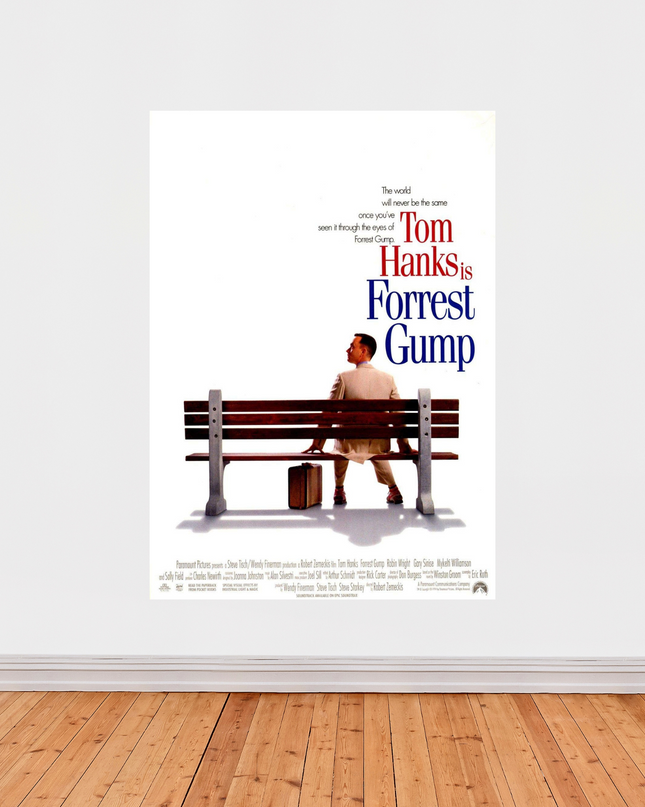 « Forrest Gump » – Affiche culte cinéma (1994)