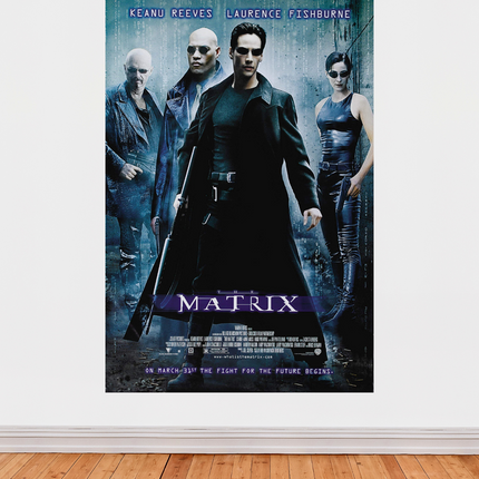« The Matrix » (1999) – Affiche cinéma officielle