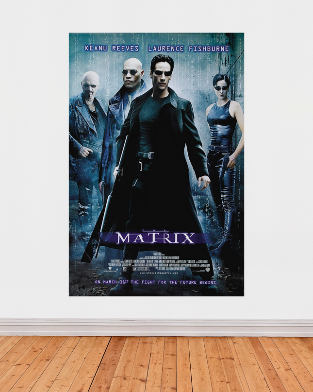 « The Matrix » (1999) – Affiche cinéma officielle
