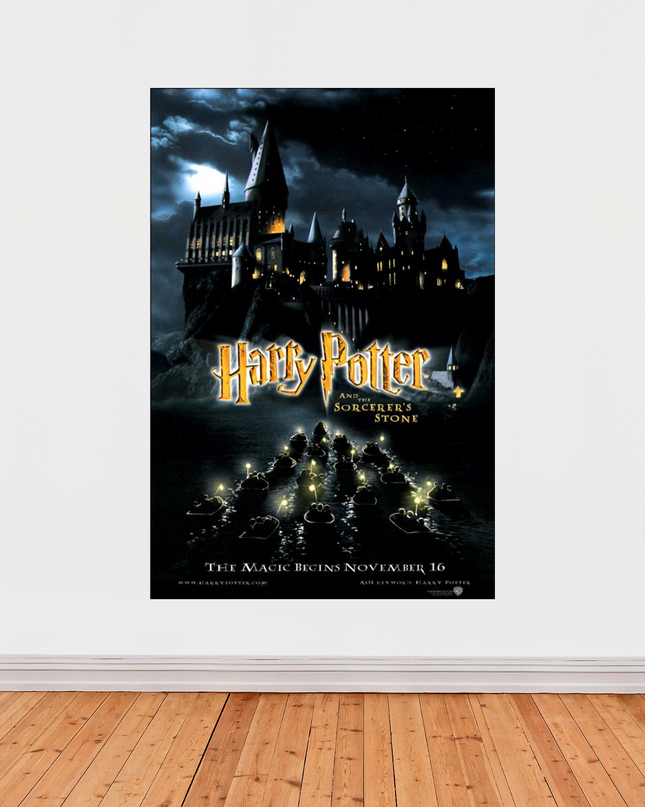 Affiche « Harry Potter à l’École des Sorciers » – La magie commence (2001)
