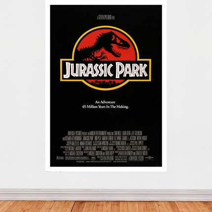 « Jurassic Park » – Affiche cinéma culte (1993) – L’aventure préhistorique