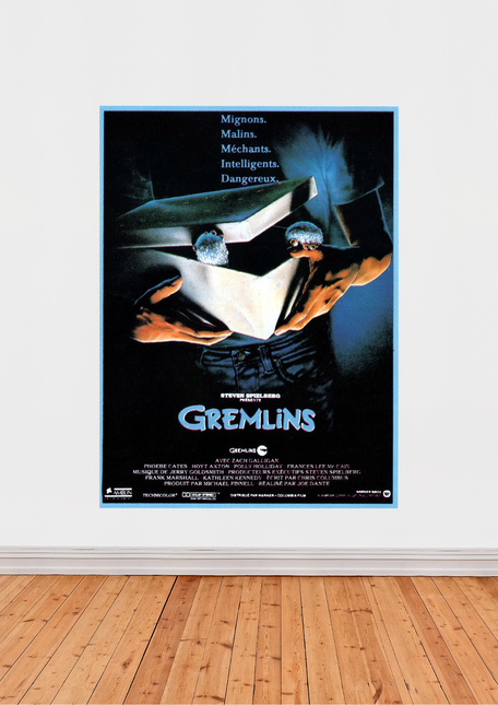Affiche « Gremlins » – Mignons, malins… et dangereux (1984)