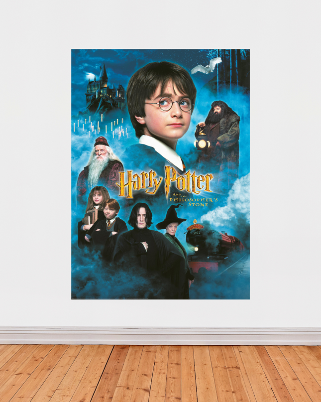 Affiche « Harry Potter à l’École des Sorciers » – Édition classique (2001)