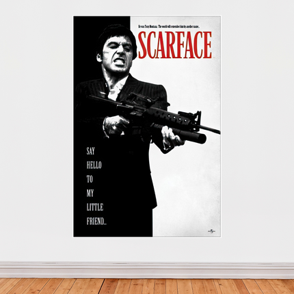 « Scarface » – Affiche culte cinéma (1983)