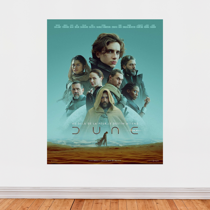 Affiche « Dune » – Au-delà de la peur, le destin attend (2021)