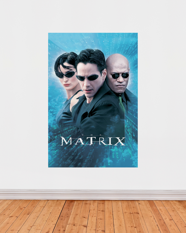« The Matrix » – Affiche cinéma culte (1999) – Science-fiction & action