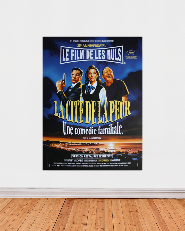 Affiche « La Cité de la Peur » – Le Film de Les Nuls – Version restaurée 4K (1994)