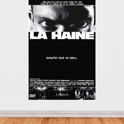 « La Haine » – Affiche culte française (1995) de Mathieu Kassovitz