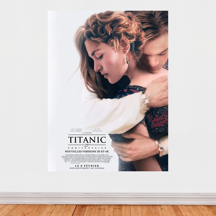 « Titanic » – Affiche cinéma culte (1997) – Édition 25e anniversaire