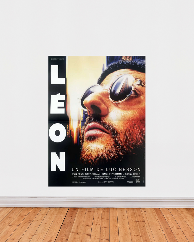 Affiche « Léon » – Film culte de Luc Besson (1994)
