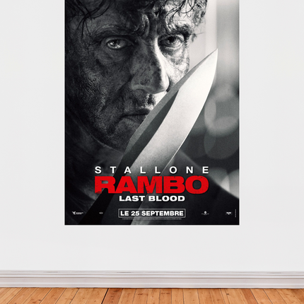 « Rambo: Last Blood » – Affiche cinéma culte (2019)