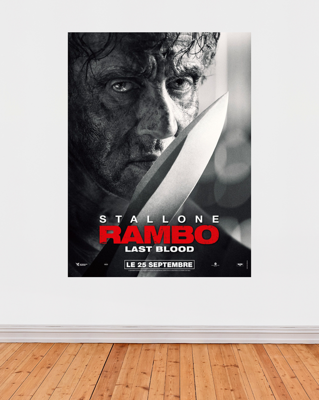 « Rambo: Last Blood » – Affiche cinéma culte (2019)