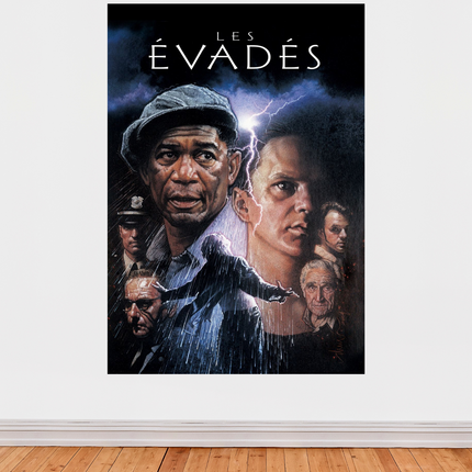 « Les Évadés » – Affiche cinéma culte (1994)