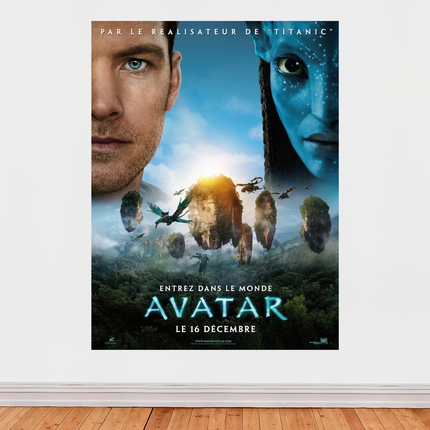 Affiche « Avatar » – Film culte de James Cameron (2009)