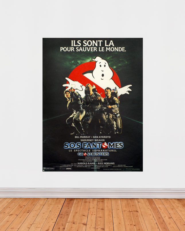 « S.O.S. Fantômes » – Affiche cinéma culte (1984)