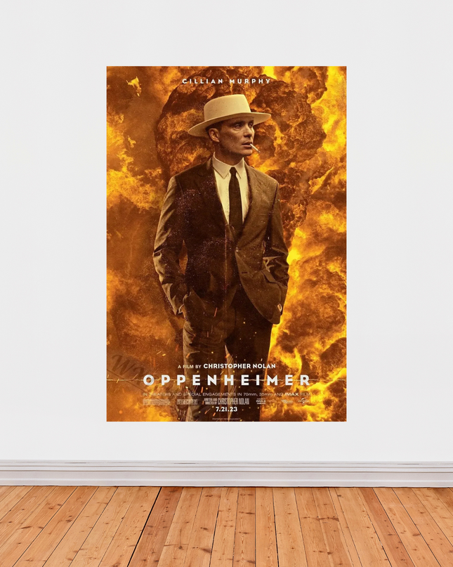 « Oppenheimer » – Affiche du film de Christopher Nolan (2023)