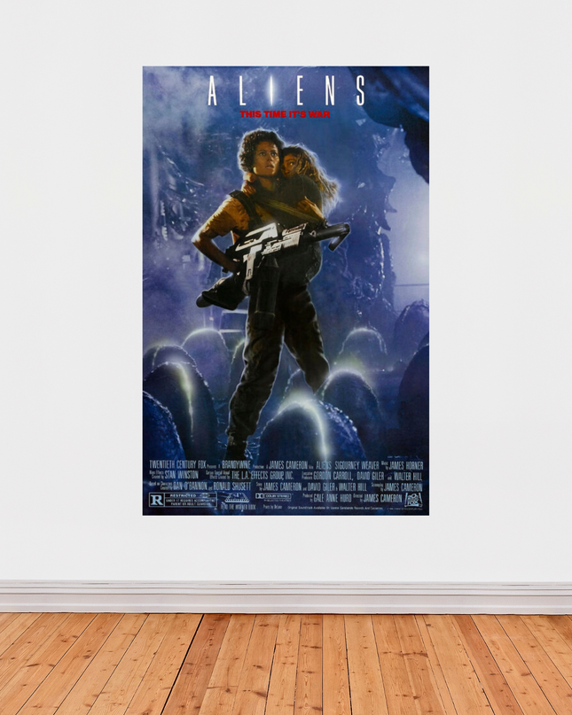 « Aliens » – Affiche culte de science-fiction (1986)