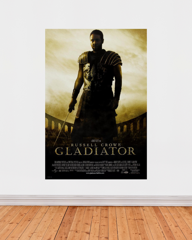 « Gladiator » – Affiche épique de Ridley Scott (2000)