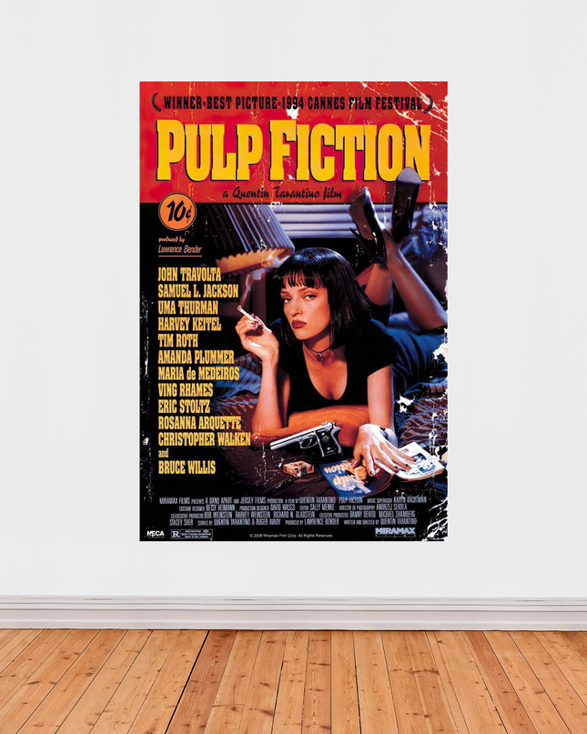 « Pulp Fiction » – Affiche culte de Quentin Tarantino (1994)