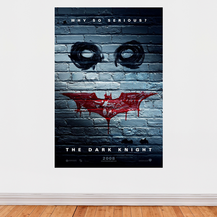 « The Dark Knight » – Affiche teaser officielle (2008)