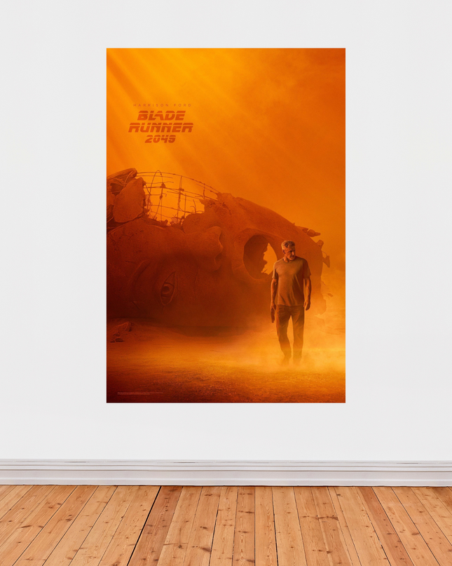 « Blade Runner 2049 » – Affiche officielle avec Harrison Ford (2017)