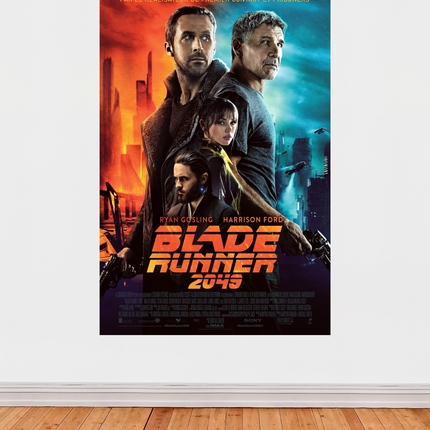 « Blade Runner 2049 » – Affiche officielle avec Ryan Gosling & Harrison Ford (2017)