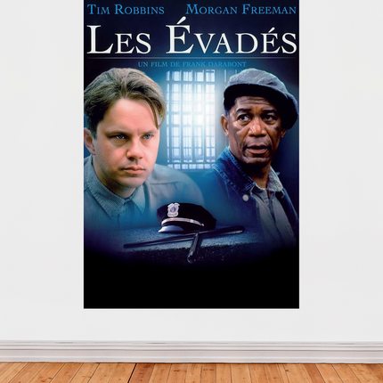 « Les Évadés » – Affiche cinéma (1994)