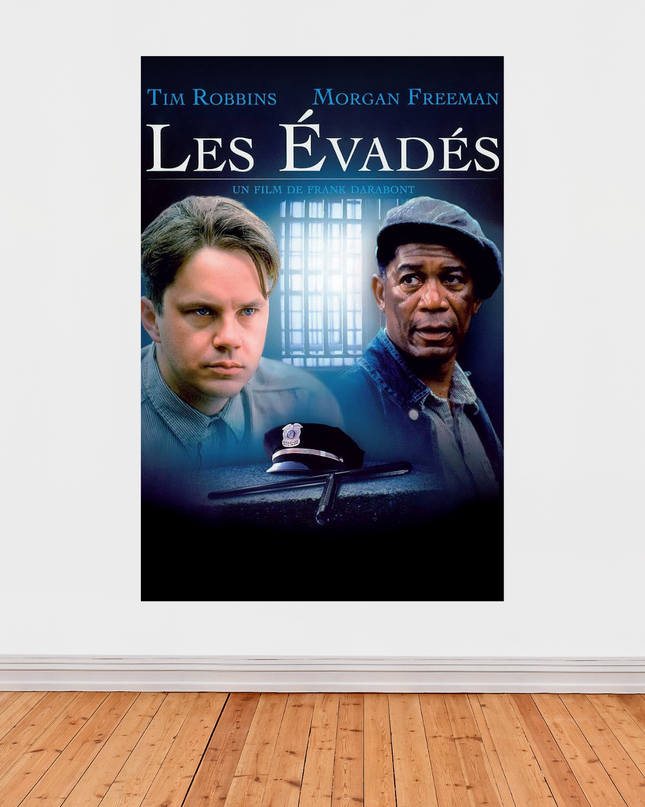 « Les Évadés » – Affiche cinéma (1994)