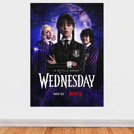 « Wednesday » – Série Netflix – Affiche officielle (2022)