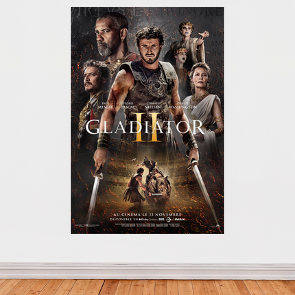 « Gladiator II » – Affiche épique du film événement (2024)