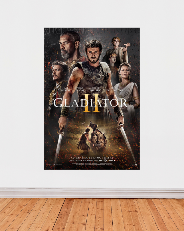 « Gladiator II » – Affiche épique du film événement (2024)