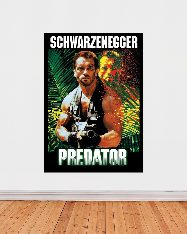 « Predator » – Affiche culte cinéma action (1987)