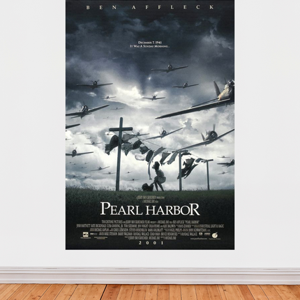 « Pearl Harbor » – Affiche officielle du film historique (2001) – Ben Affleck